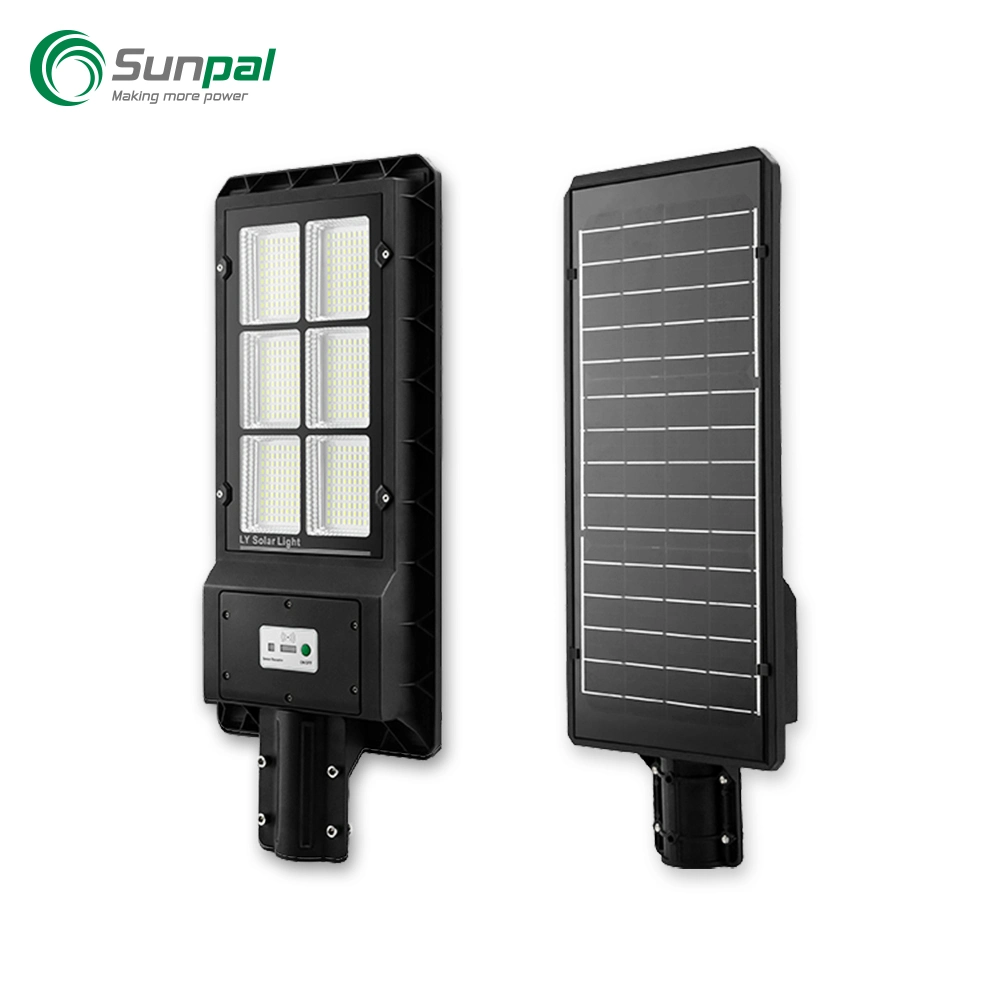 Sunpal 60W Solar Lights Outdoor Zaun LED Home Wall Security Beleuchtungssystem