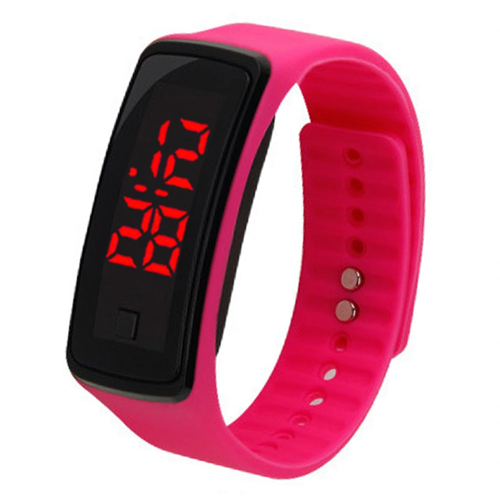 New Product LED Silicone Electronic Digital Watch
