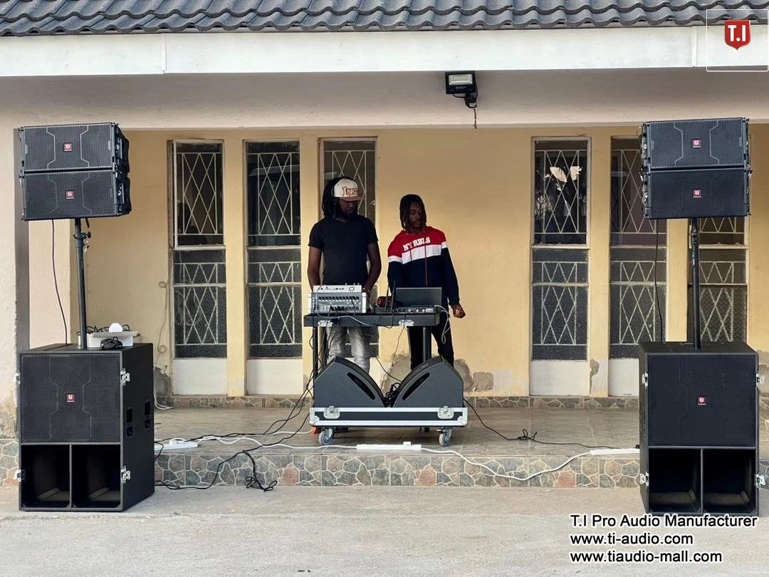 China la fabricación de altavoces de Audio Profesional único sistema line array de 10 pulgadas para la Iglesia