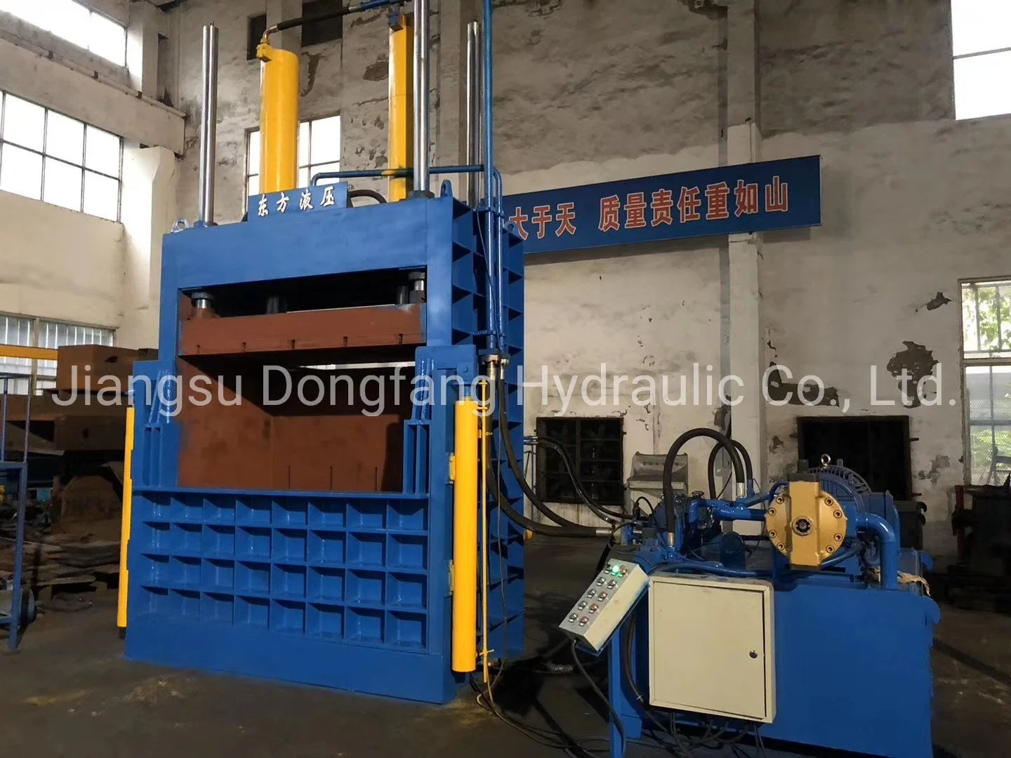 Y82-160 Vertical Type Steel Compressing Machine Hydraulic Baling Press