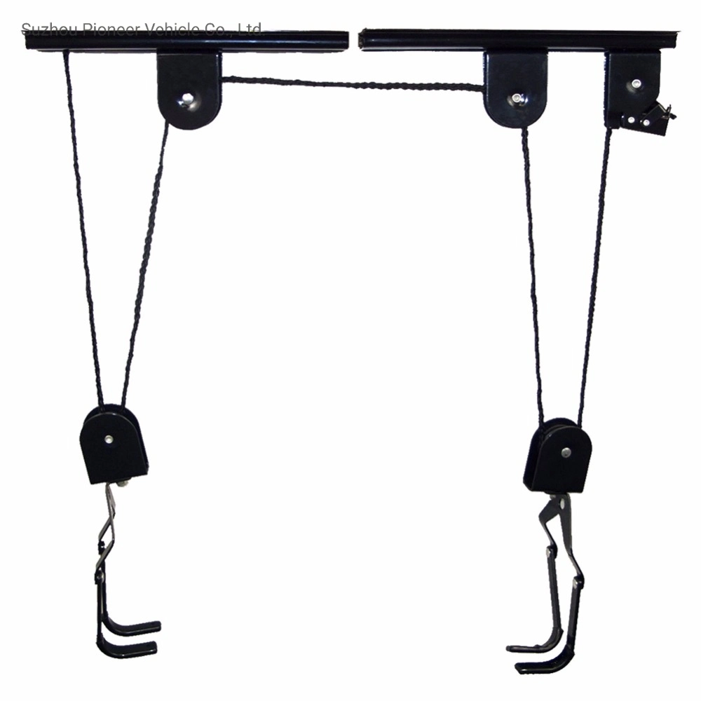 Customized Bicycle Kayak Storage Hoist Lift Cycling Ceiling Mounted Dirt Bike Lift Stand