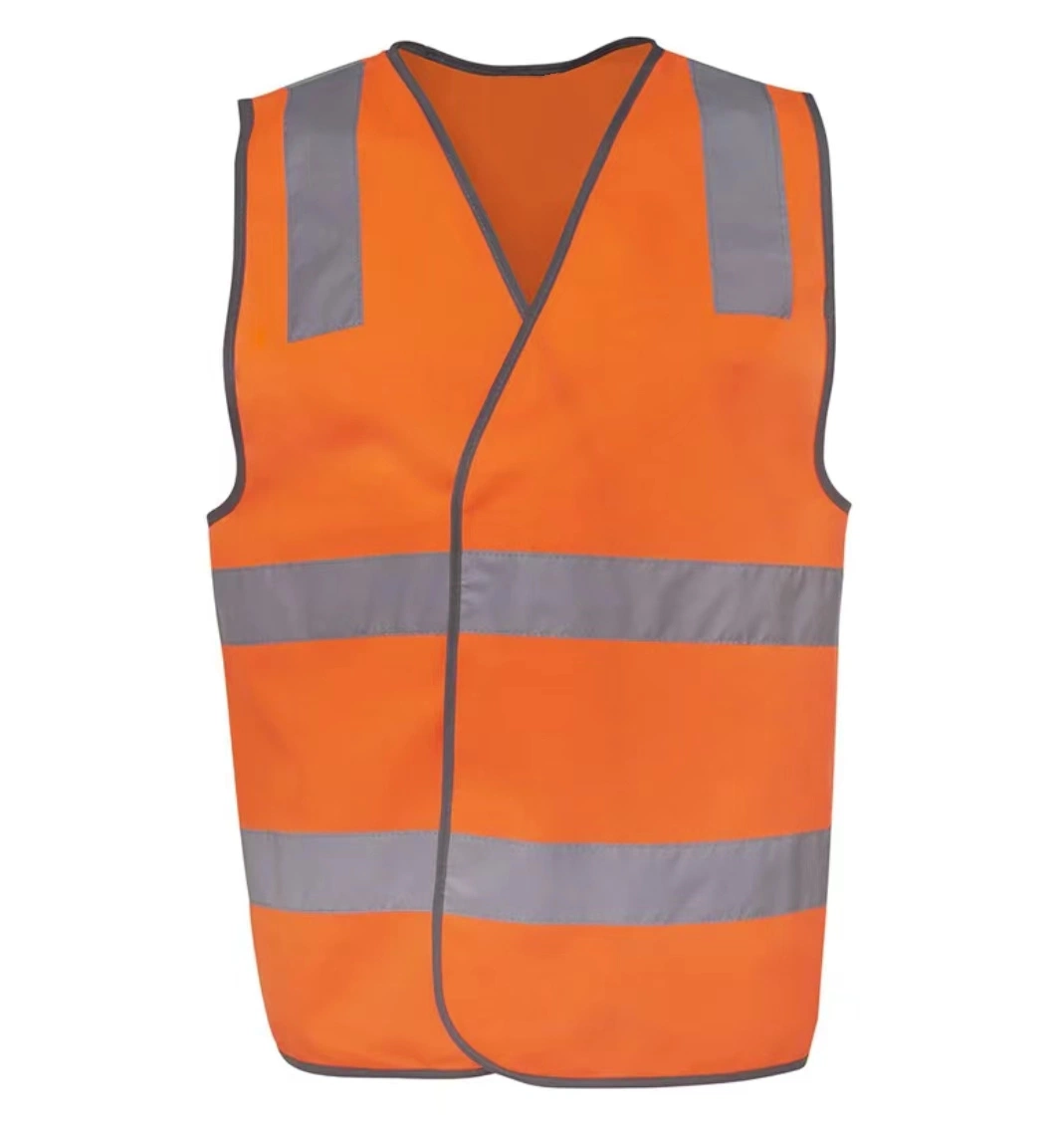 High quality/High cost performance Hi Vis Safety Vest with Reflective Tapes for Day/ Night Use Work Road Vest