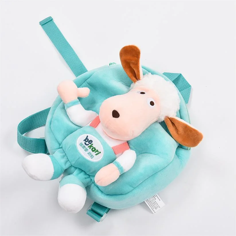 Cadeaux créatifs et personnalisables à prix abordable Sac en peluche en peau de mouton pour animaux