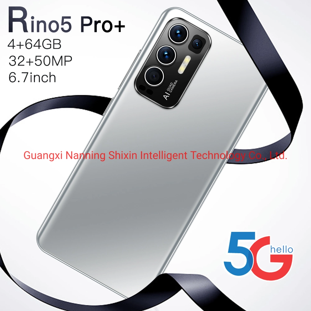 Rino original5PRO Smartphone+ 4/64Gb Celular Smart Phone 4G LTE Face de rede