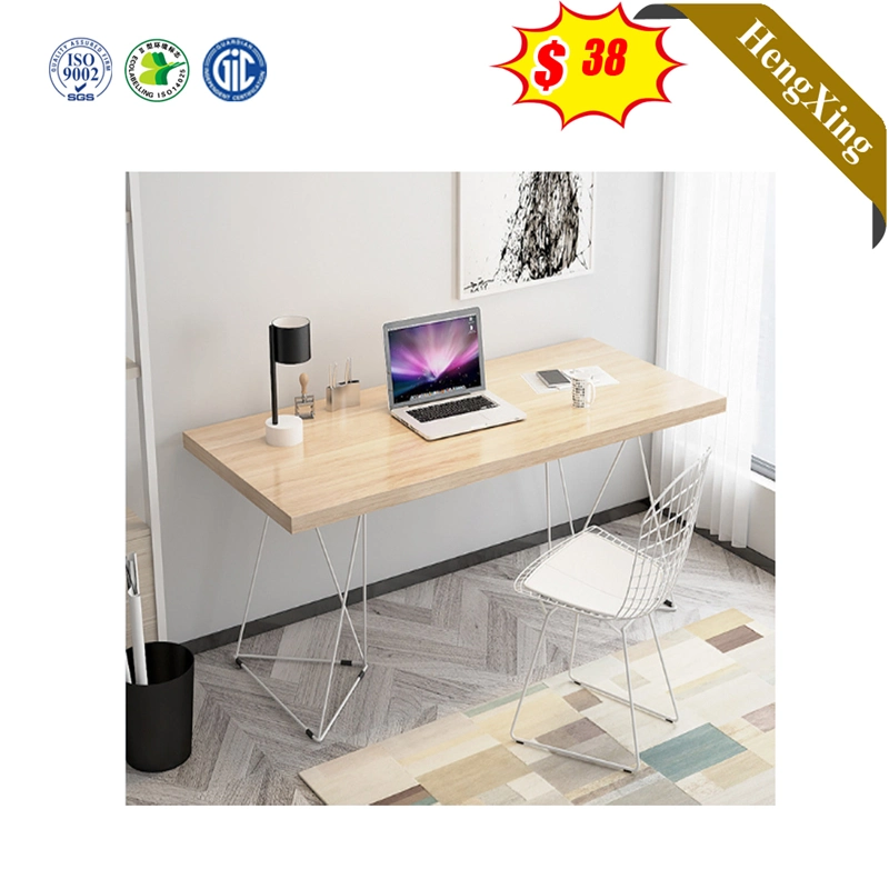 Moderner Luxus Gold Edelstahl Rahmen Metall Esstisch Schreibtisch Home Office Möbel