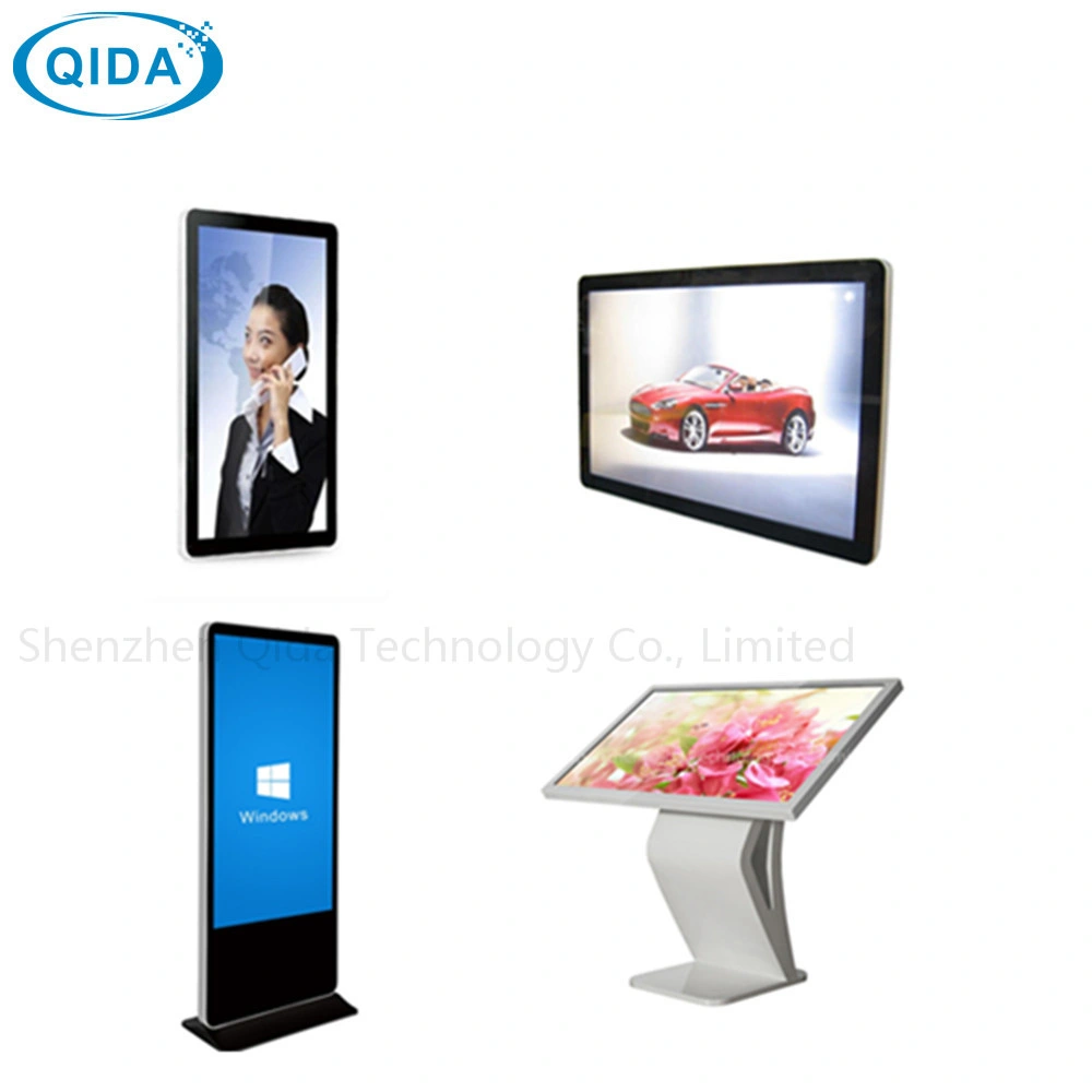 Standalone LCD LED Display WiFi WLAN Windows 55 Inch Digital Signage