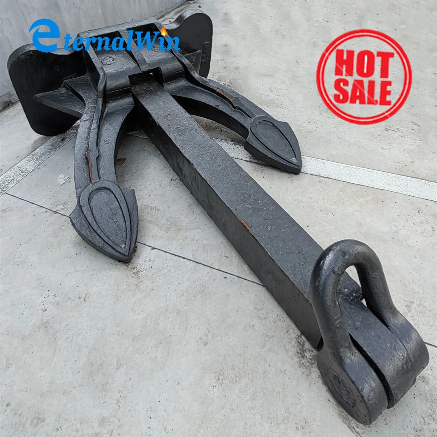 China Stockless Anchor High Holding Power Steel Boat Marine Ship Anchors Delta Anchor Price