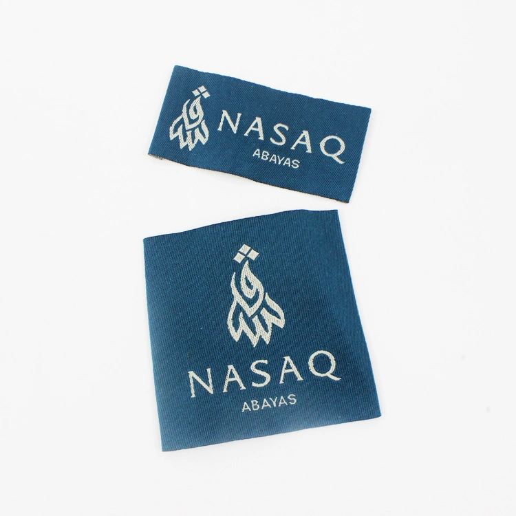 Custom Logo Satin Material Labels Brand Wash Clothing Ribbon Labels for Clothing