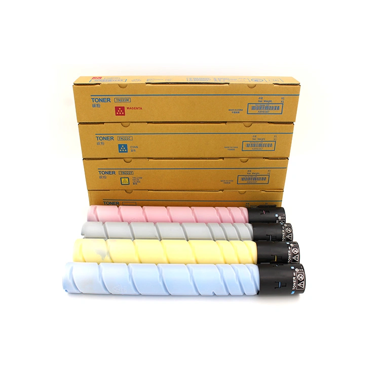 New Tn221 Tn-221 Tn321 Compatible Konica Minolta Printers C227 C287 C367 C224 C364 Toner Cartridge