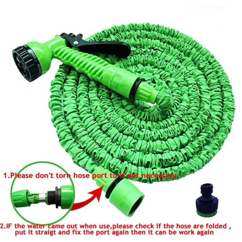 Magic Water Hose 50FT Car Wash High Pressure Expandable Garden Pipe Hose