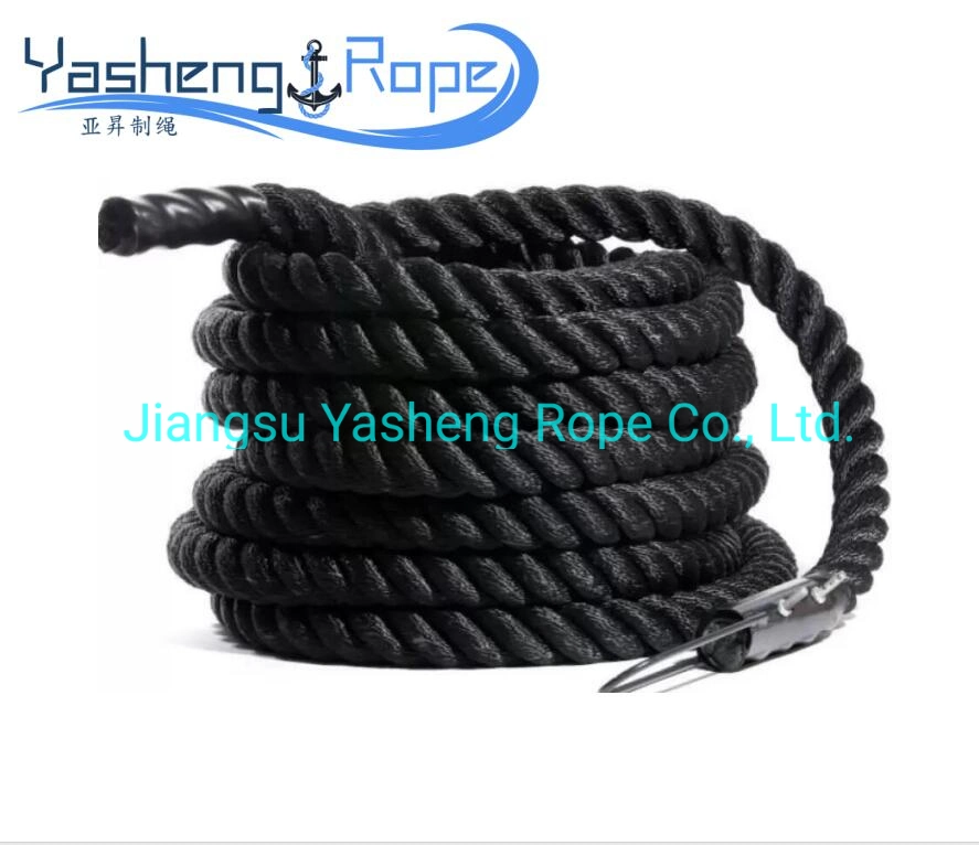 3-4 Strand Factory Polyester Rope /PP/Nylon Twisted Rope