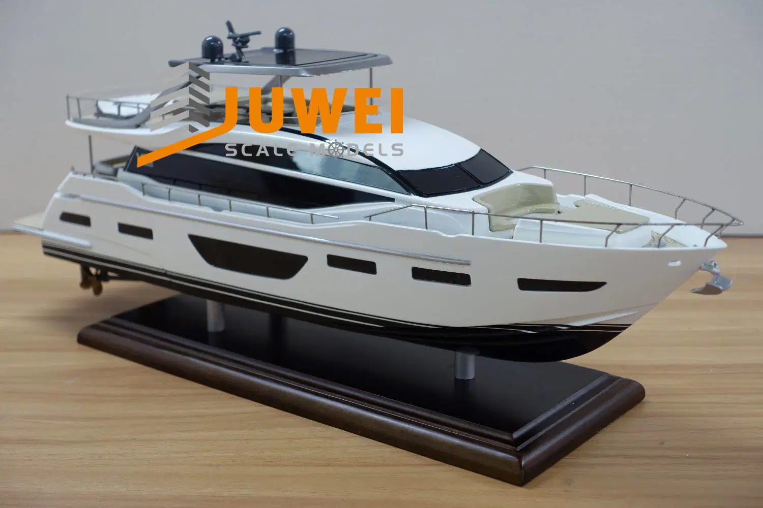 Modelo de iate miniatura Ship Builder (JW-223)