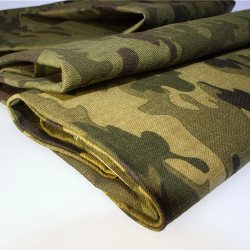 20*16 128*60 Woven Military Uniform Twill Cotton Camouflage Printed Fabric