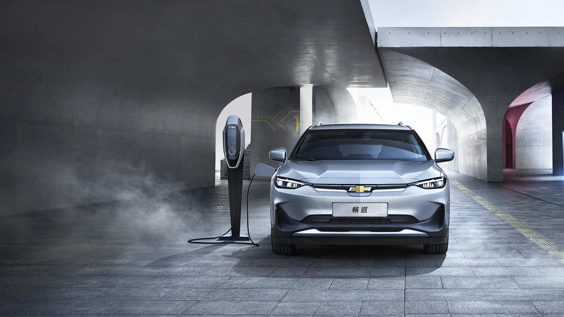 2024 Nuevo estilo Chevrolet Menlo puro coche eléctrico 518km largo Gama 177PS coches usados EV SUV