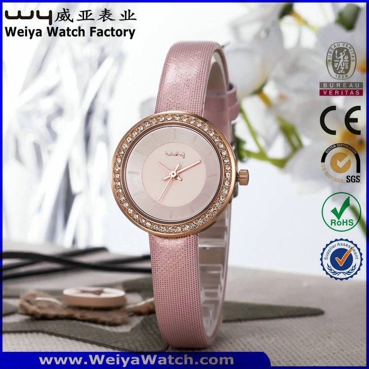 Fashion ODM Quartz Watch Casual Ladies Wrist Watches (WY-090D)