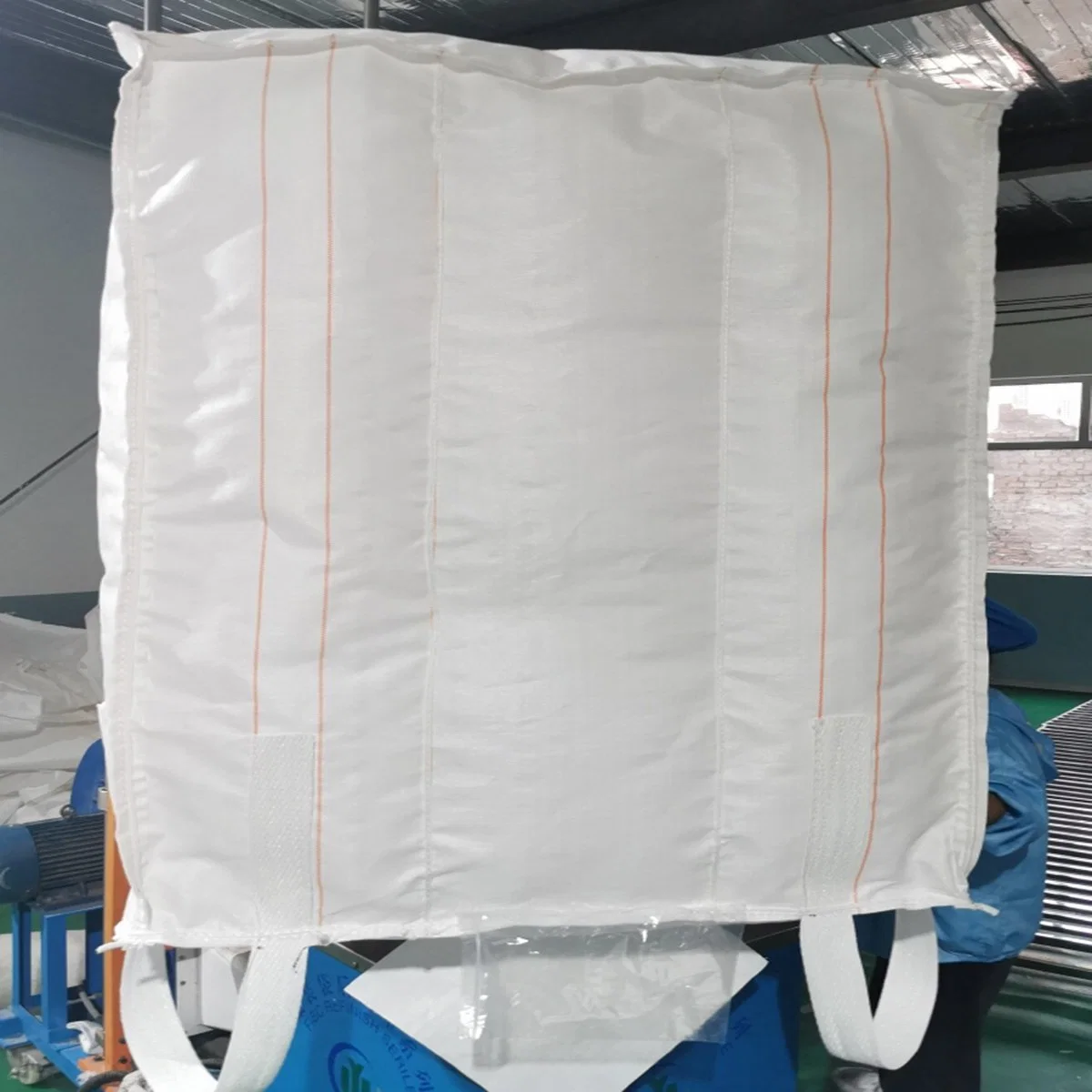 1ton Big Bag 1250kgs Bulk Bag Baffle Super Sack 1500kgs Plastic Woven Sling Tote Bag Jumbo FIBC Bag