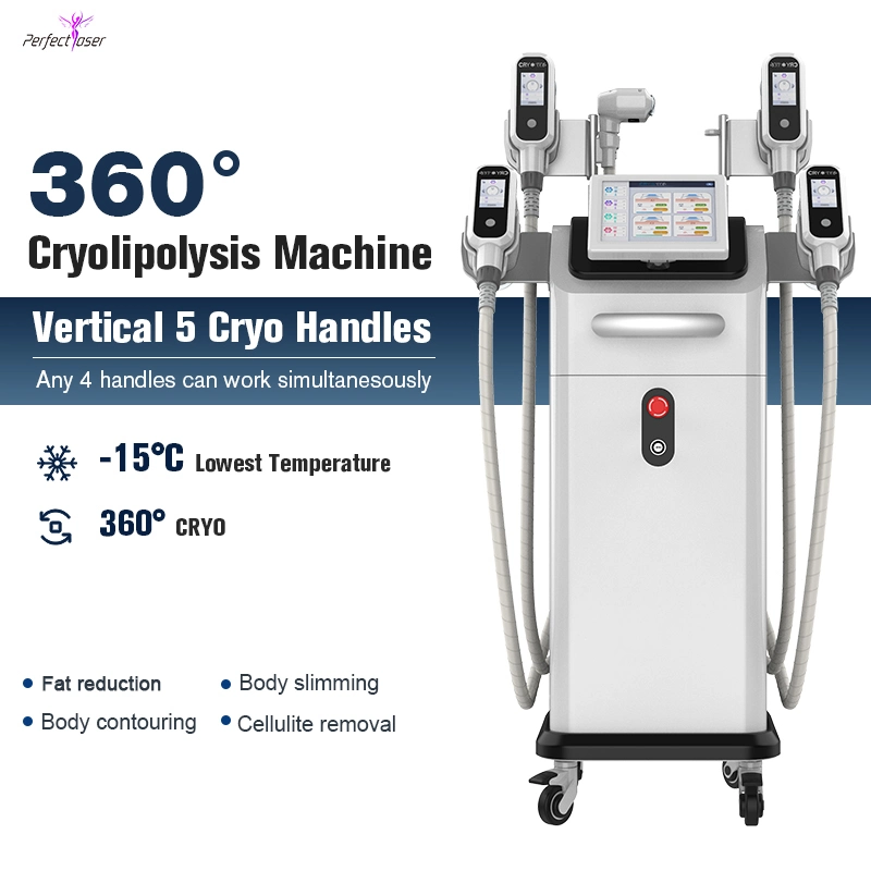 2023 Cryolipolysis 360 Máquina de adelgazamiento enfriar el cuerpo de escultura corporal equipo