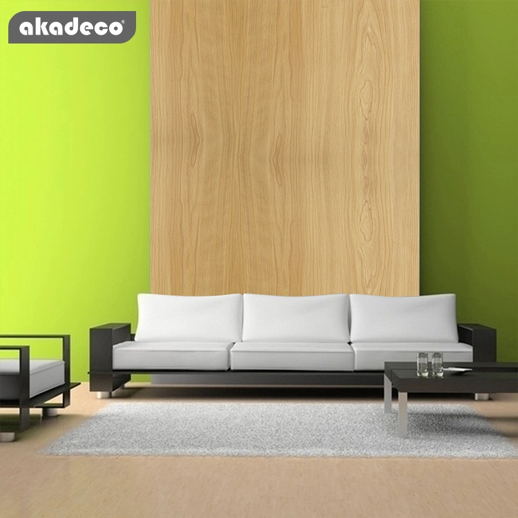 La marca, la práctica transpirable Akadeco limpia moda imitación 0,12 mm Madera impermeable de PVC de la decoración del hogar tapiz