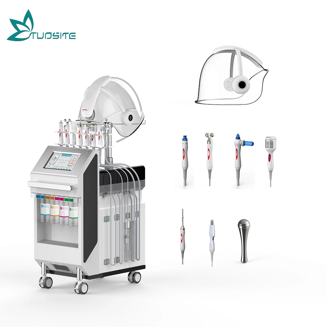 Multifunction Dermabrasion Water Oxygen Injection Facial Rejuvenation Beauty Salon Equipment with Medical CE