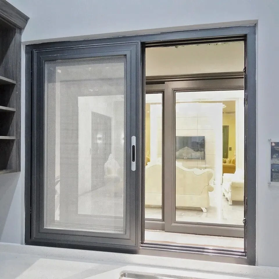 Aluminum Energy Efficient Design Sliding Windows Slide Smoothly Windows Others Sliding Glass