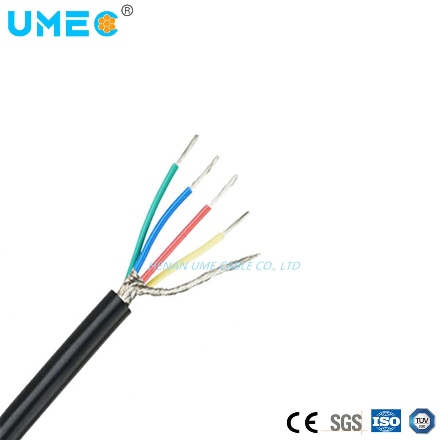 Instrument Speaker Cable BS Standard Computer Shielded Cable Cable for DSC System Djyvpr 2X1.5mm2