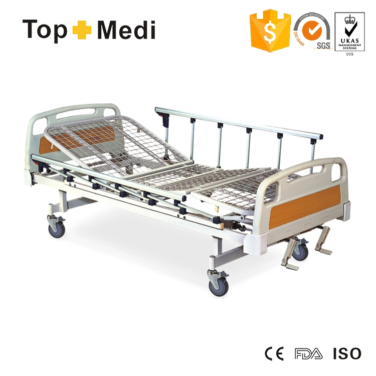 Electric 3 Functions Steel Homecare Hospital Bed with Two Cranks