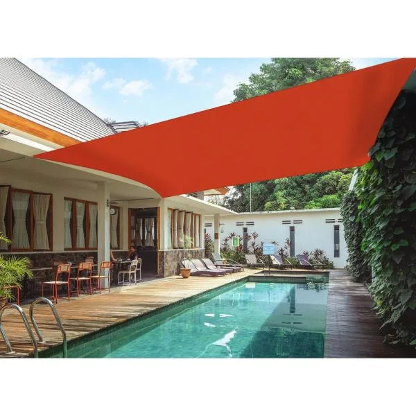 100% Virgin HDPE Sun Shade Sails Rectangle Triangle Shade Sail for Outdoor Patio Garden Beach Balcony 130/185/240GSM