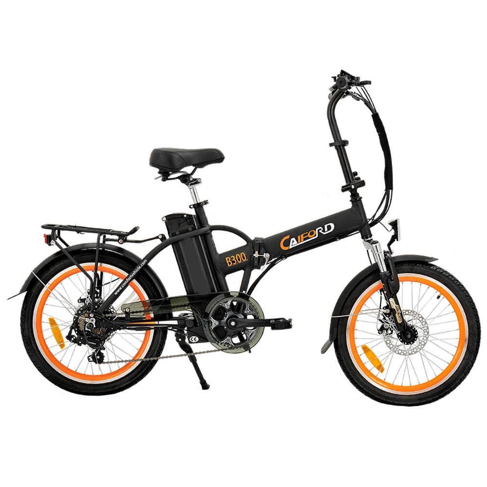 20inch Ebike Electrical Folding Bicycle Motor Mini Pocket Electric Moped Sepeda Listrik 100-240V on an Outing with Comfort Seat