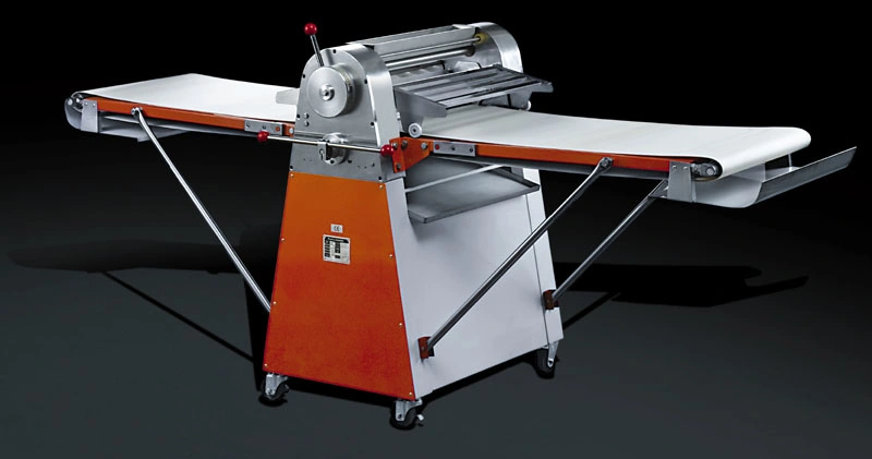 Floor Table Baking Equipment Stainless Steel Bread Pizza Pastry Dough Sheeter