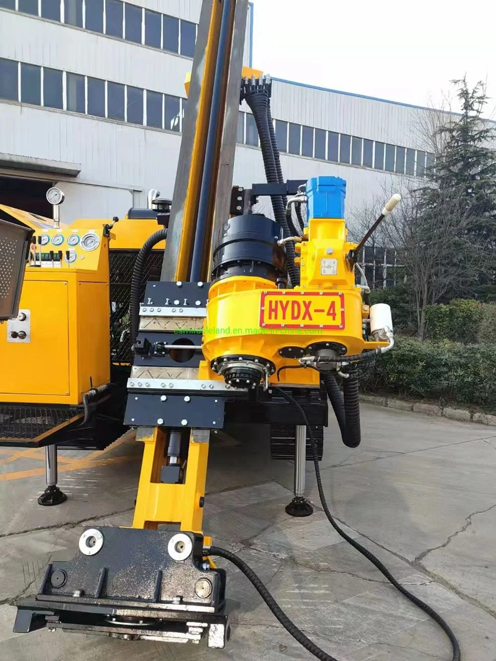 Hydx-4 Crawler Mounted Full Hydraulic Rotary Head Mine Investigation Diamond Line Boring Core Drilling Machine