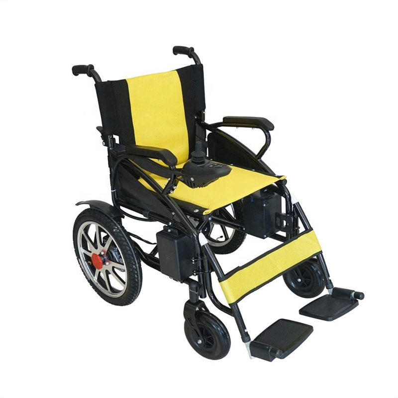 Amazon Hot Sale pour les personnes handicapées en fauteuil roulant électrique pliant