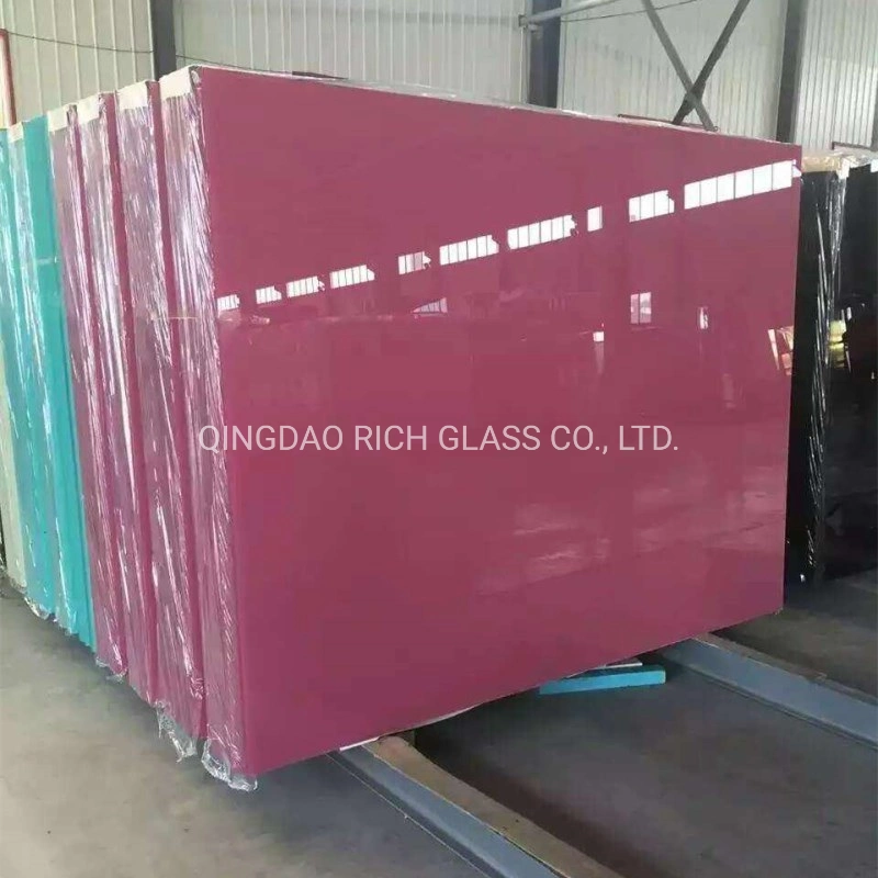 Different Colors Back Building Painted Glass Wholesale/Supplier for Decoration