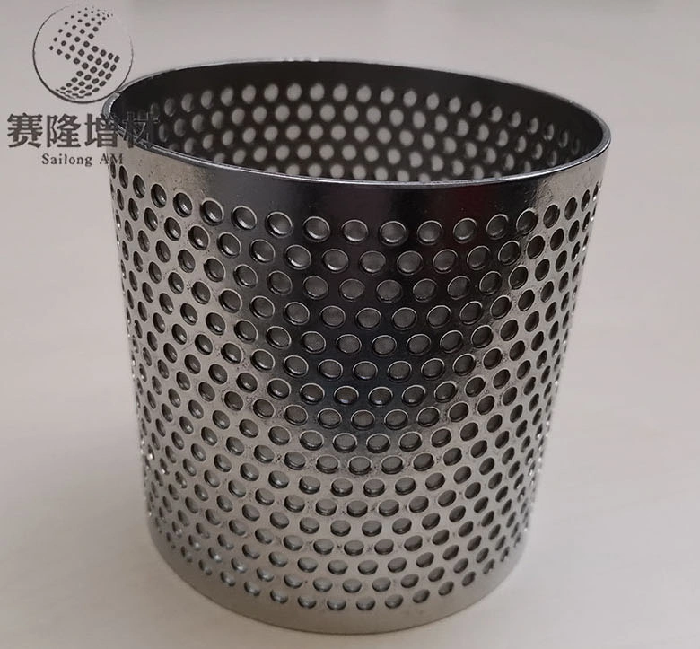 Nickel Alloy Perforated Wire Mesh Filter for Industrial Filter