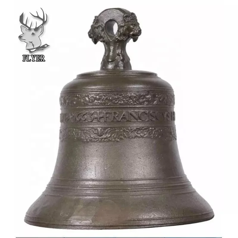 Decoração personalizada Exterior Metal Grande bronze Igreja Bell para Venda