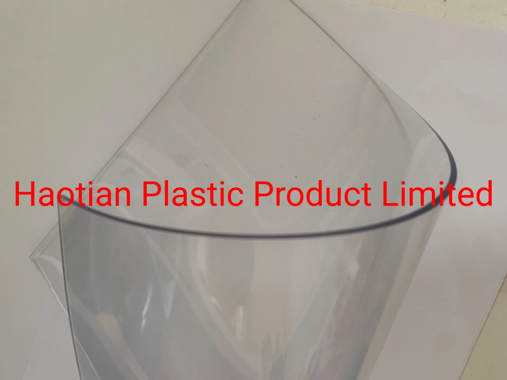 Clear Transparent Rigid Plastic PVC Sheet Pet/PVC Film Table Sheet