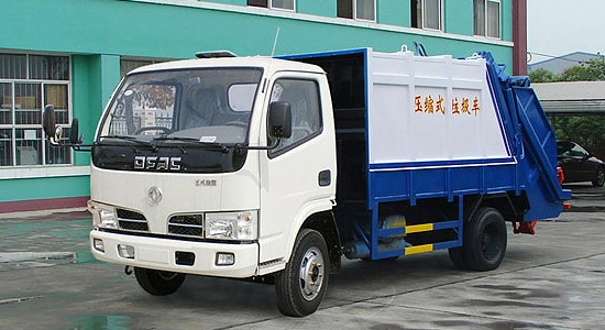 Dongfeng Electric 5 6 Ton Compressed Garbage Truck