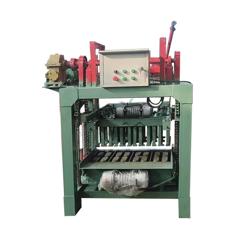 Semi-Automatic Paving Stone Building Material Paving Brick Forming Concrete Block Making Machine