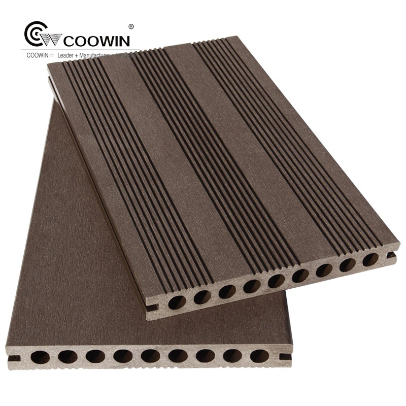 Eco Friendly Wood Plastic Composite Decking Floor Decoration Material