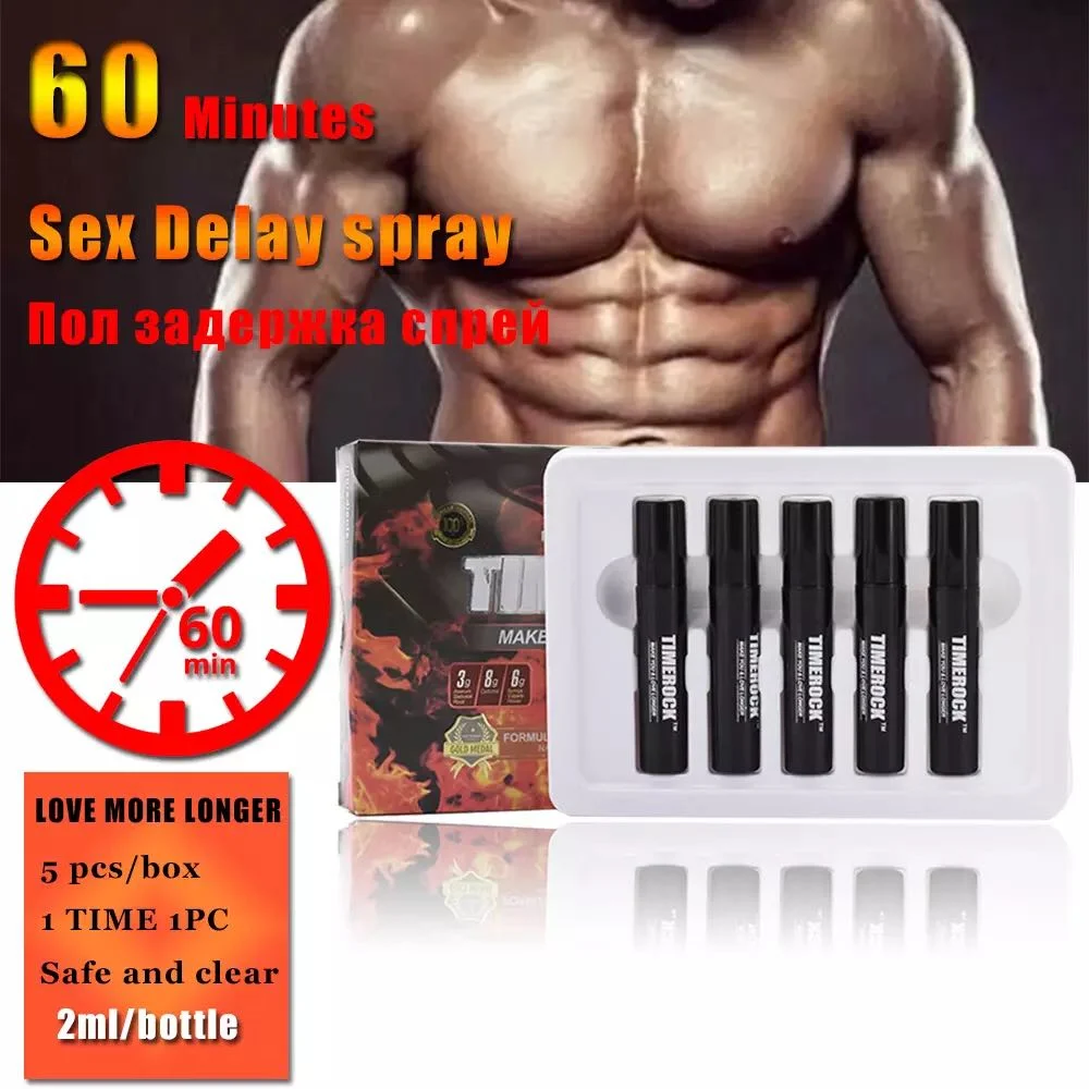 Timerock Delay Sex Spray for Penis Men Products Enhancer Enlargement 1.1USD