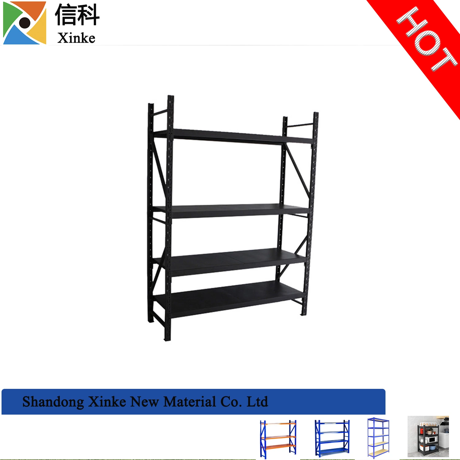 Manufacture Light Duty Steel Kitchen Metal Storage Shelf with High quality/High cost performance 