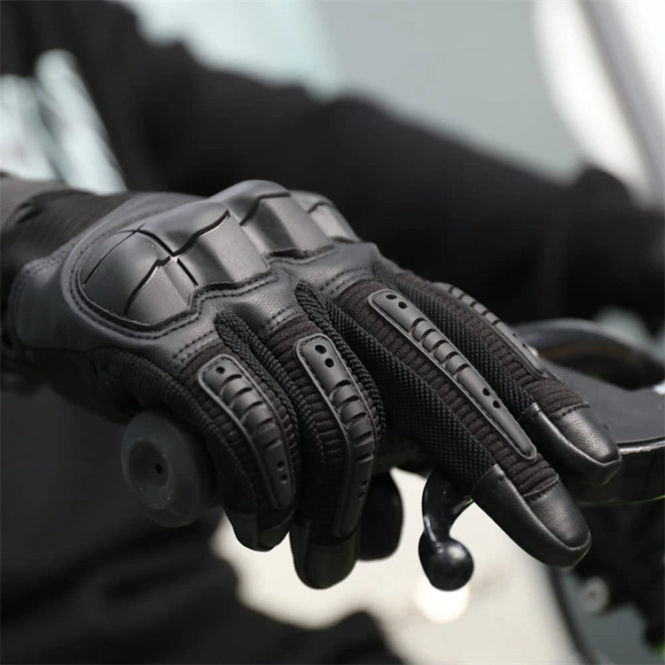 Black Touchscreen Motorcycle Tactical Paintball Cycling Motorbike Hiking Gloves