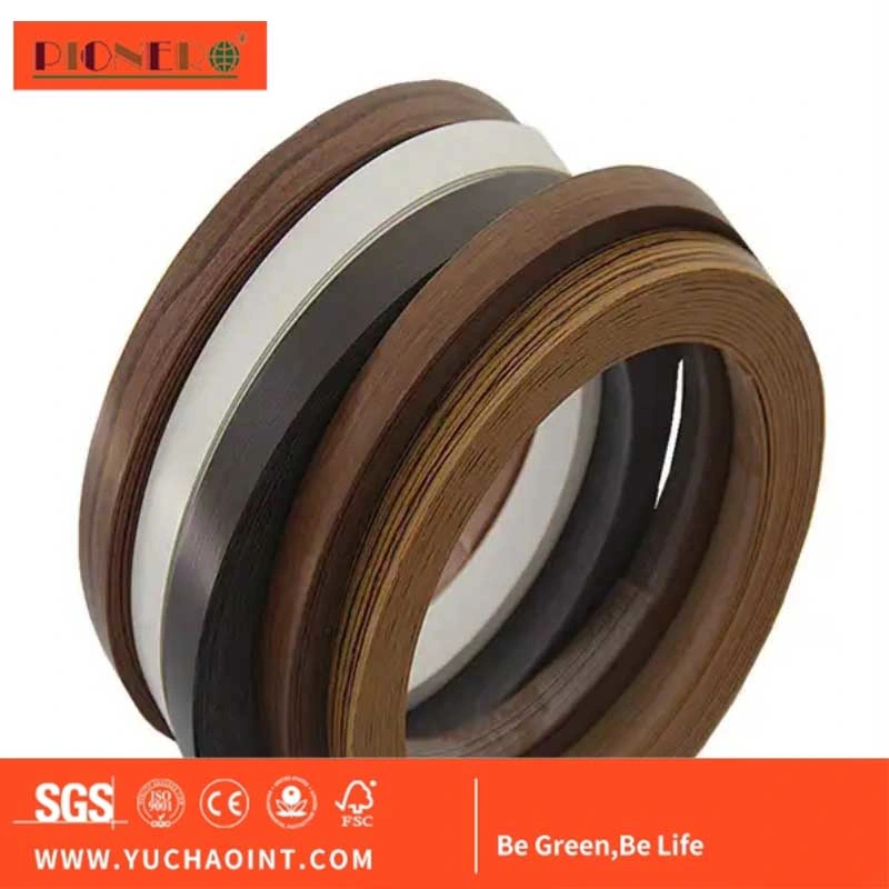 Best Selling Wood Grain Edge Band Same Color PVC Edge Banding Tape Accessories