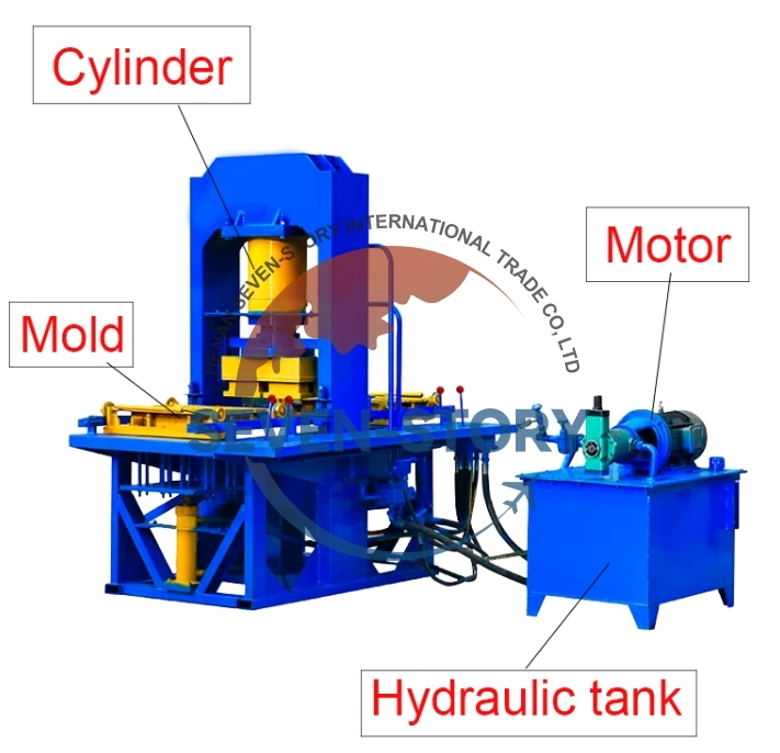 Pavement Interlocking Forming Block Making Machine Various Mold Brick