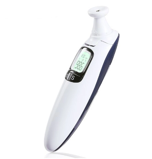 Thermomètre infrarouge pour bébé à affichage LCD, thermomètre infrarouge numérique électronique