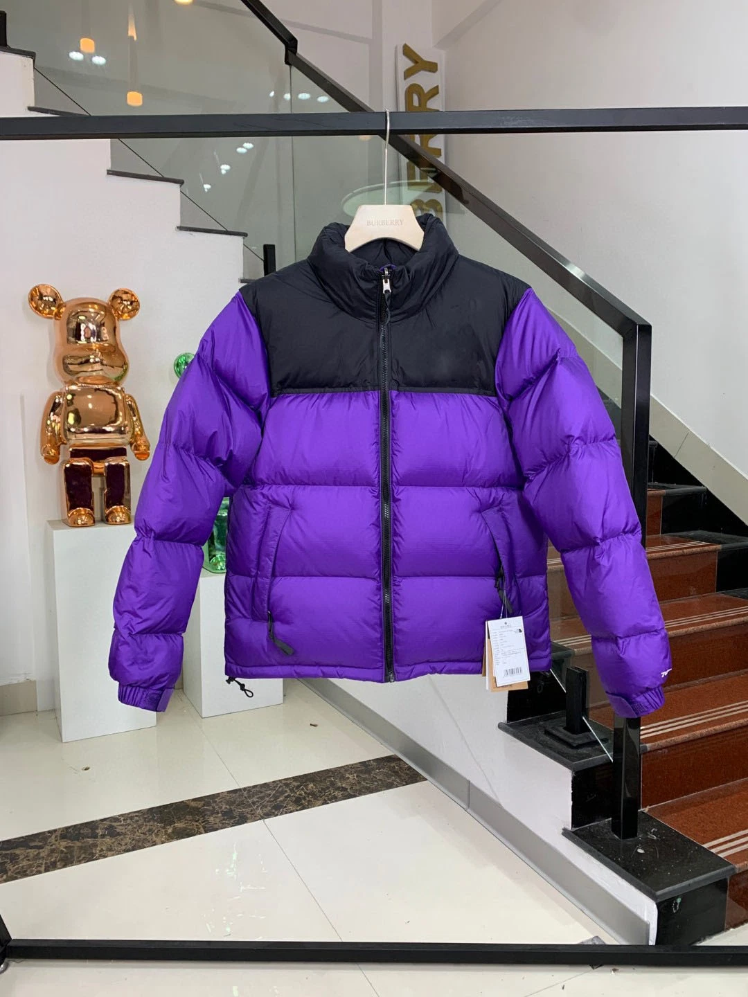 Vestuário de inverno Outwear Designer Outwear casaco com enchimento de marca atacado