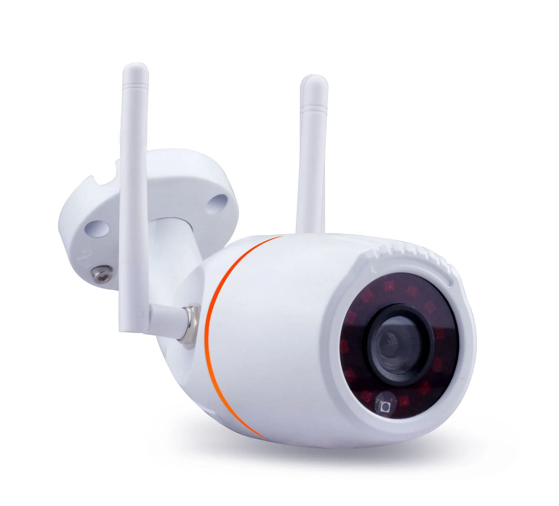 720p Weatherproof IR Night Vision WiFi Wireless CCTV Outdoor Security Bullet IP Camera with Supporting SD Card