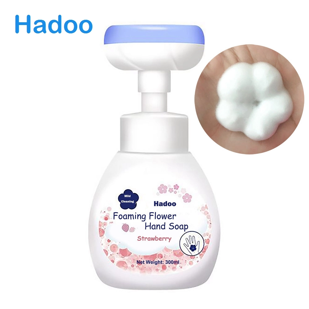 New Popular Flower Foam Hand Liquid Soap 300ml