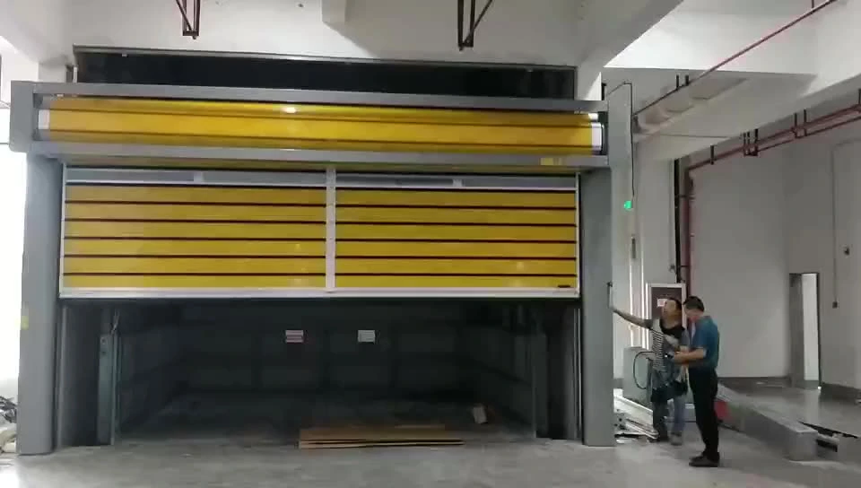 Industrial Metal Roller Shutters Stainless Steel Rolling Door