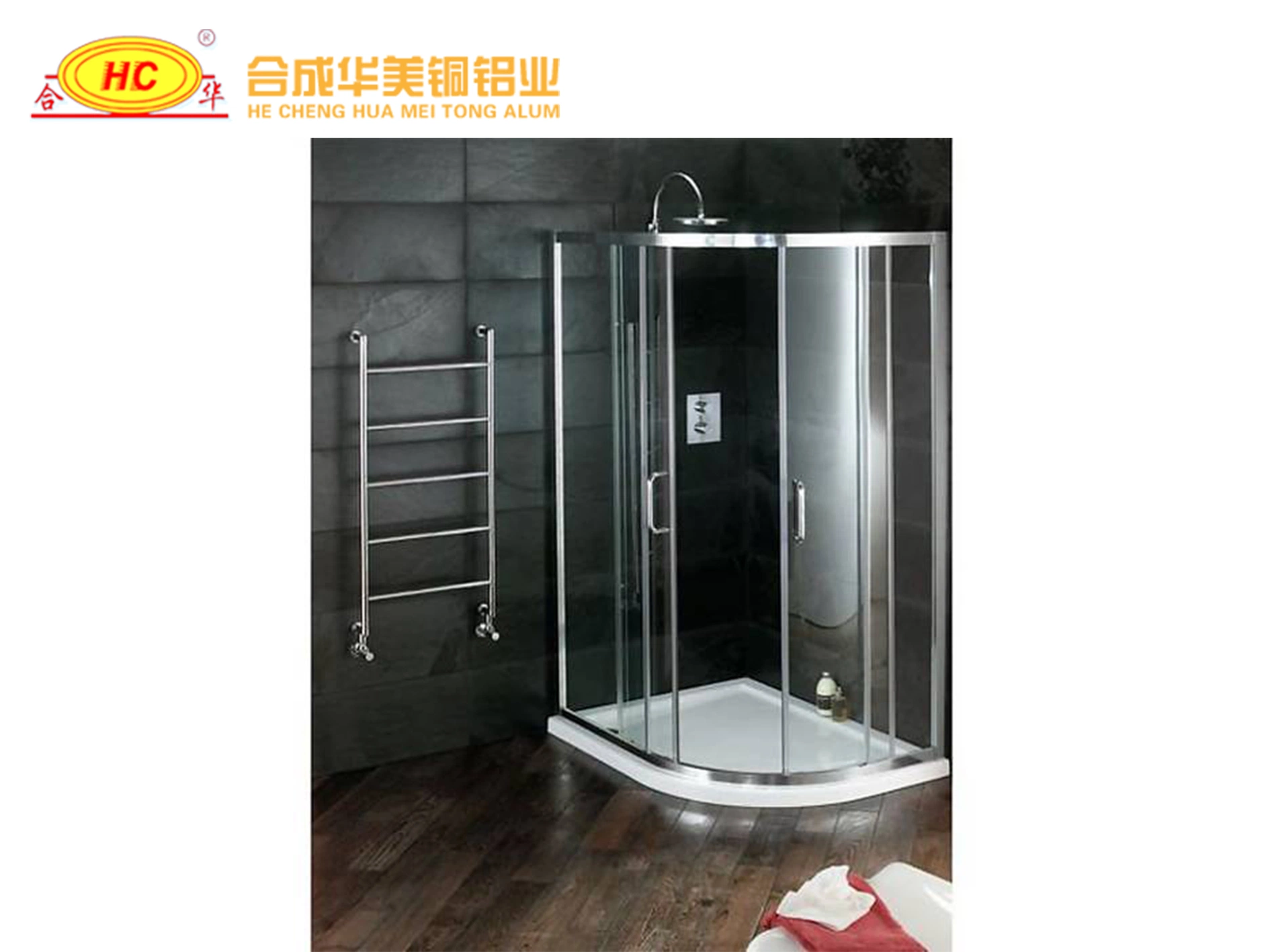 Aluminum Door for Bathroom, Shower Door, Aluminum Profile Shower Door, Shower Enclosure