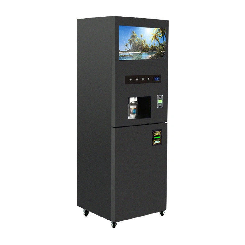 Máquina expendedora de bebidas automático de la tarjeta comercial de venta de jugo de la proteína gimnasio operado equipo